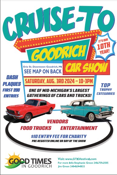 10th Cruise To Goodrich Car & Truck Show cover image
