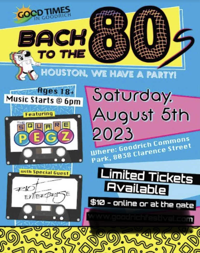 Back to the 80's By Good Times in Goodrich