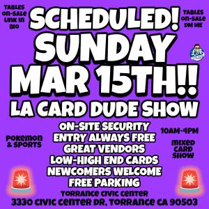 LACD Vendors March 15th