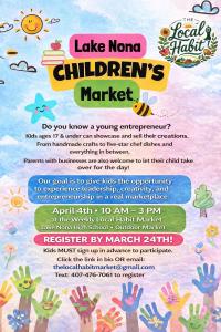 4/4- Children's Market @The Local Habit