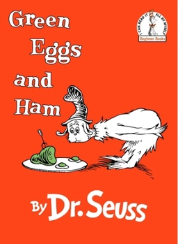 Dr. Seuss reading of Green eggs and ham cover picture