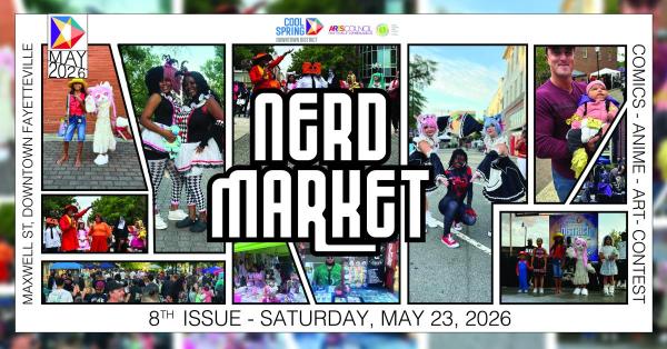 Nerd Market Vendor Application - June 26, 4pm-6pm