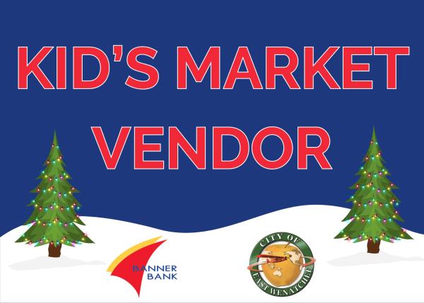 Kid's Market Vendor