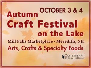 Juried Artisan - Meredith, NH - October