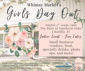 Aug 1, 2026 - Girl's Day Out