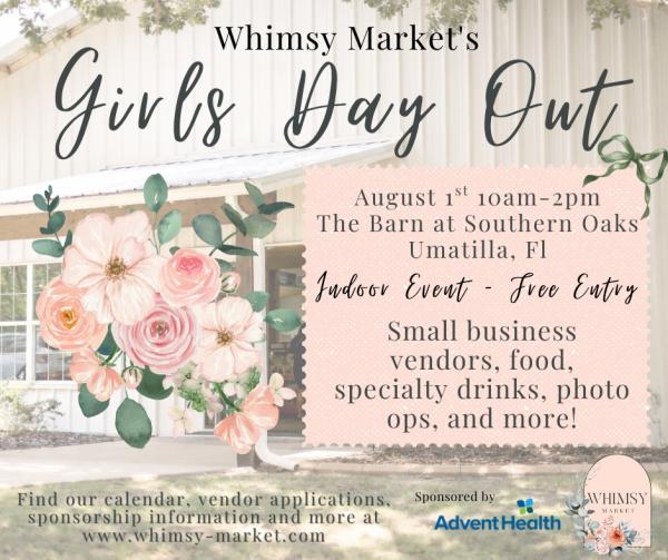 Aug 1, 2026 - Girl's Day Out