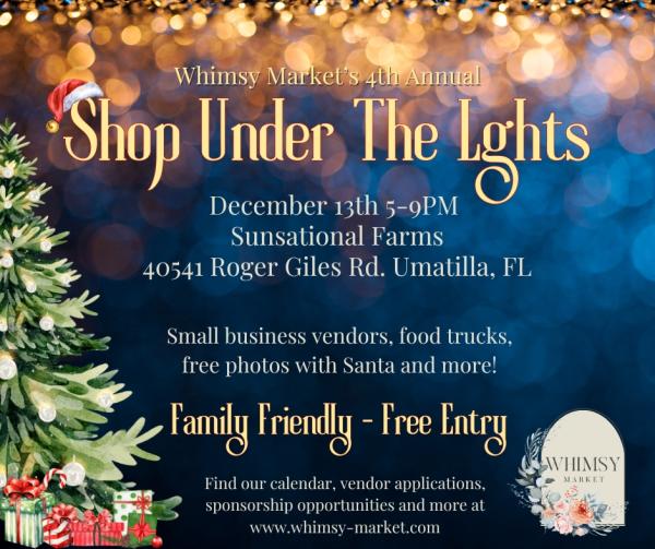 Dec 12, 2026 - Shop Under the Lights