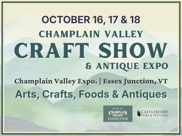 Juried Artisan - Essex VT - October