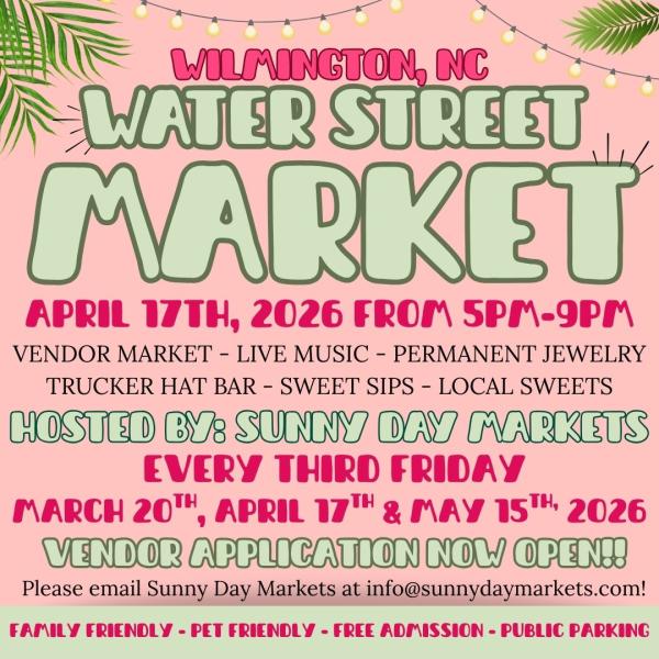 Water Street Market Wilmington (May 15th)