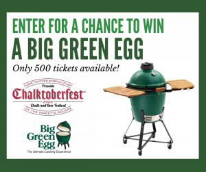 Big Green Egg - 1 ticket cover picture