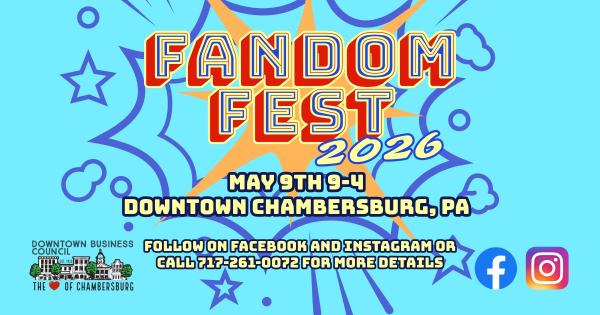 Fandom Fest Fan Club Sponsor ($10 or more)