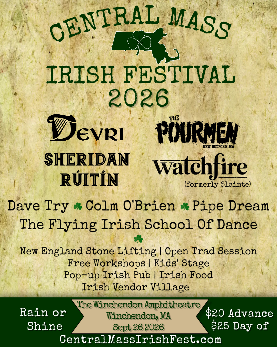 Central Mass Irish Festival 2026 Ticket cover picture