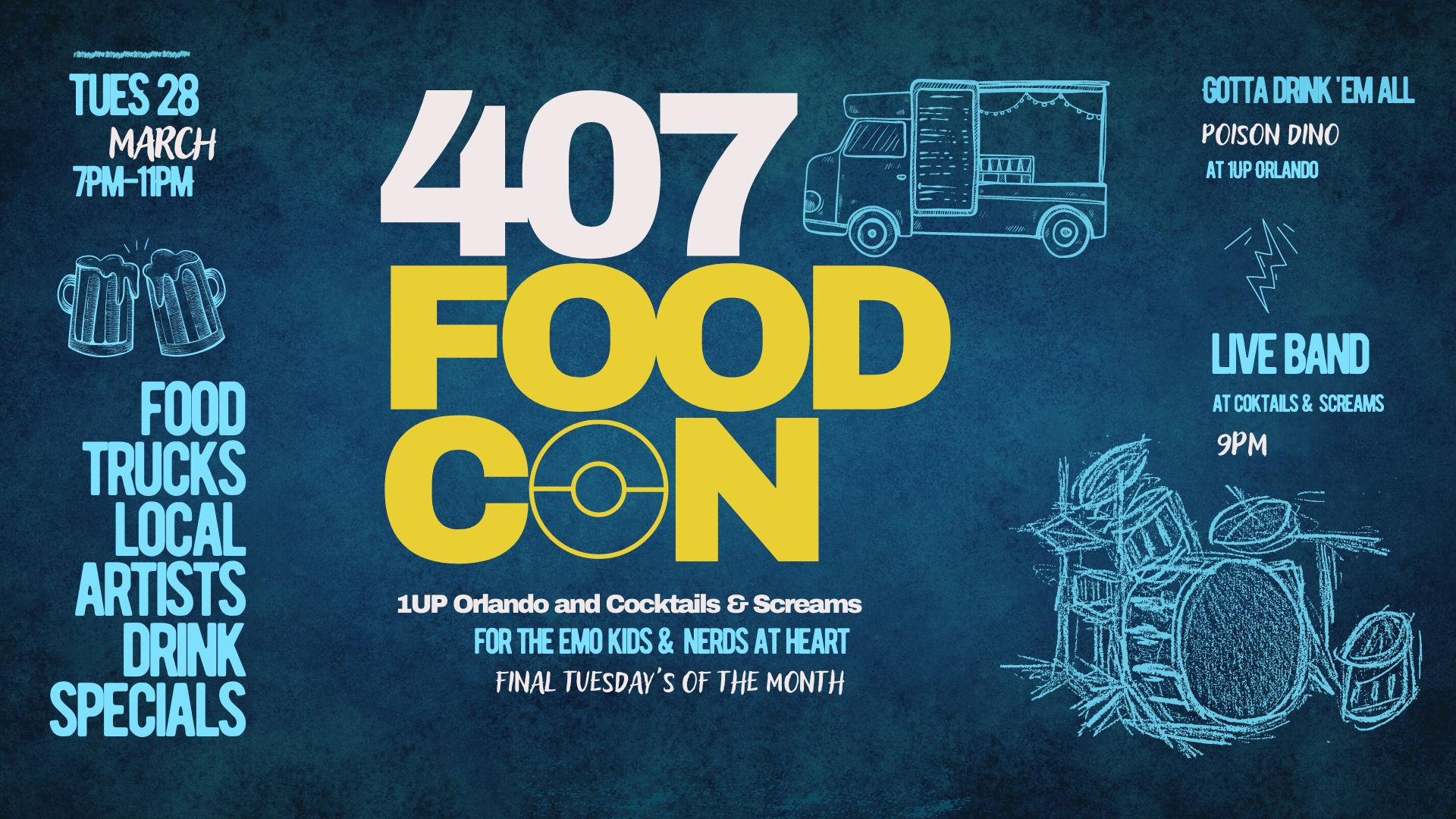 407 Food Con - March cover image