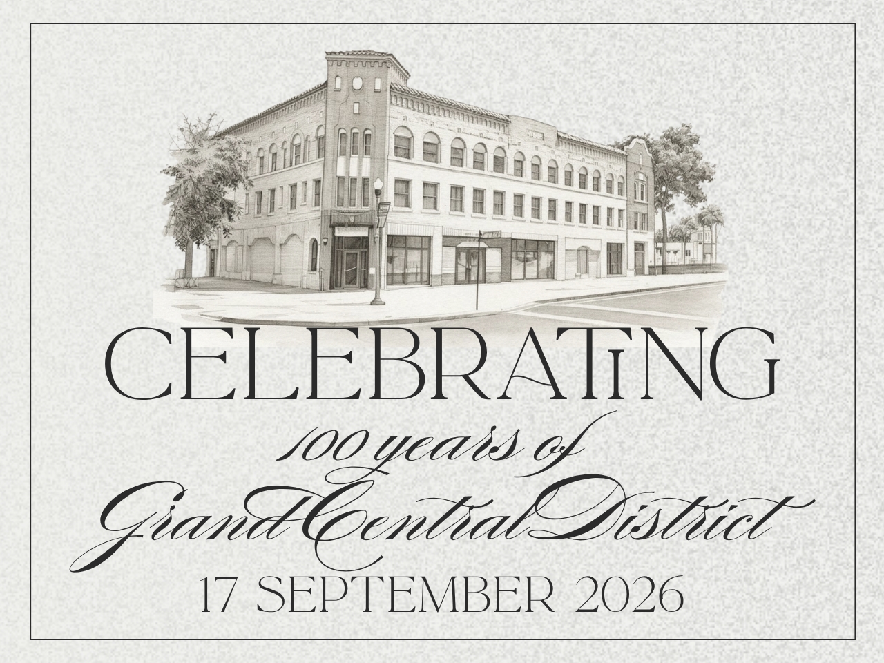 100 year gala ticket cover picture