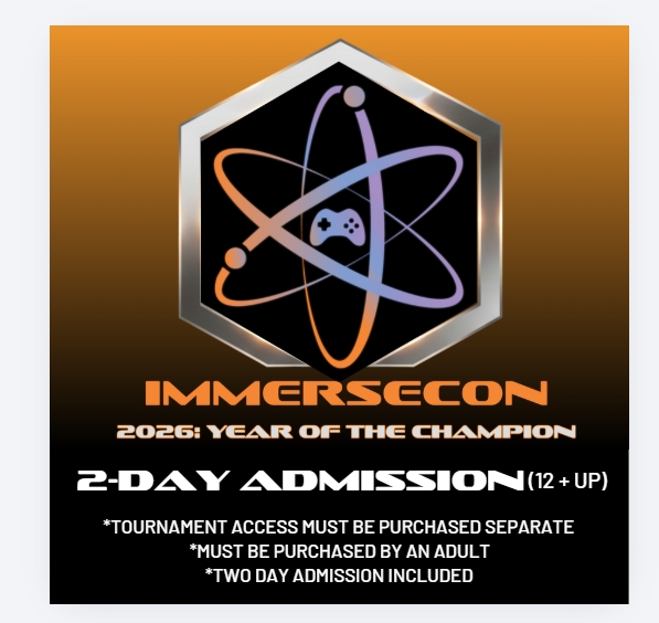 Two day admission (ages 12+ and up) cover picture