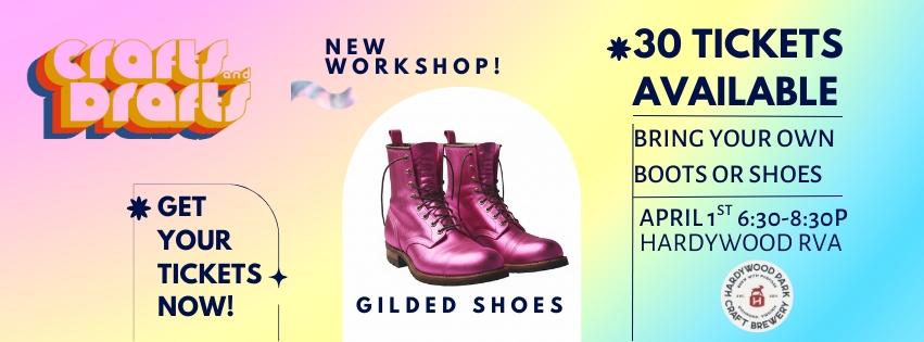 Crafts & Drafts: Shiny Shoes!