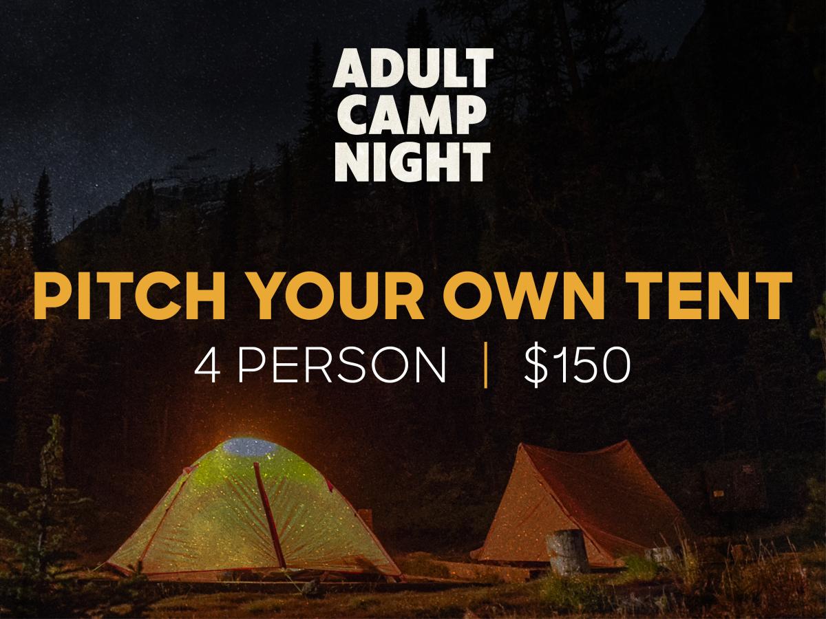 Pitch Your Own Tent (4 Person) cover picture