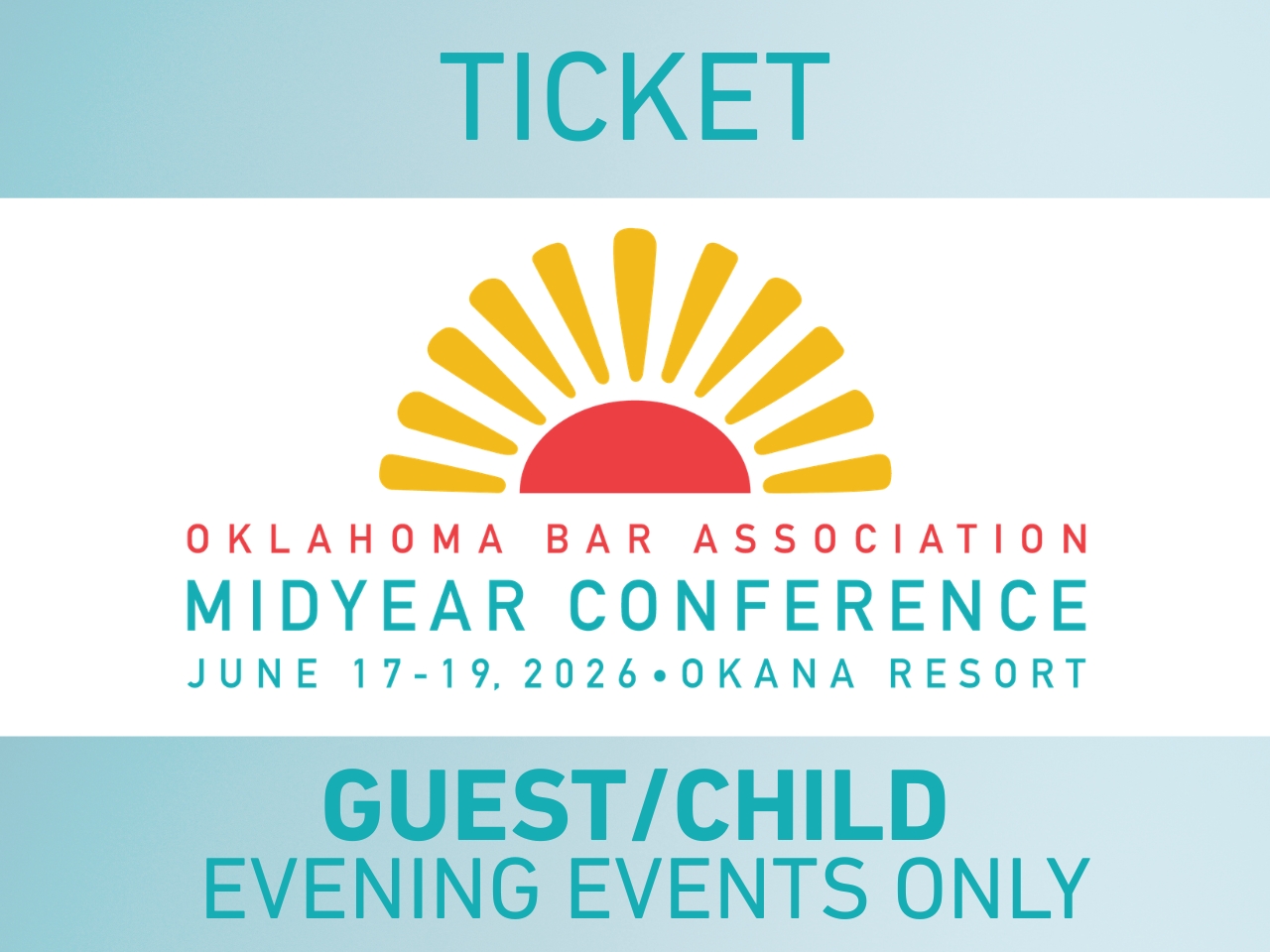 Guest (Child or Adult) - Evening Events Only cover picture