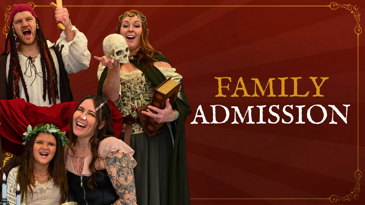 Spokane Renaissance Faire Family Single Day Admission cover picture