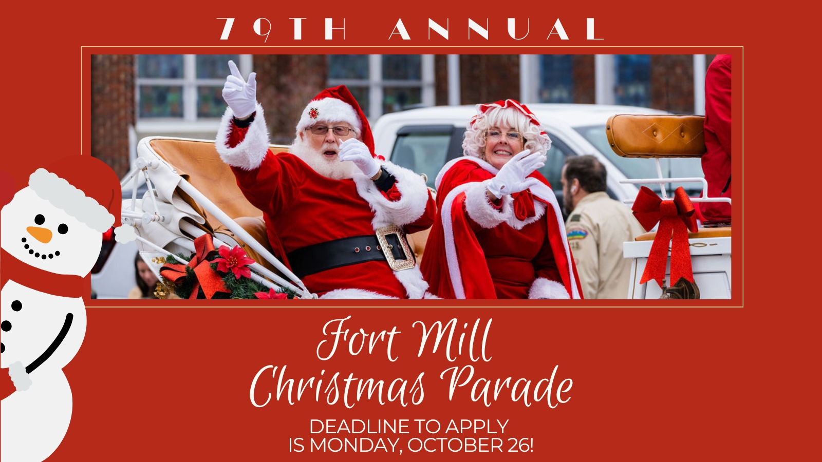 79th Annual Fort Mill Christmas Parade