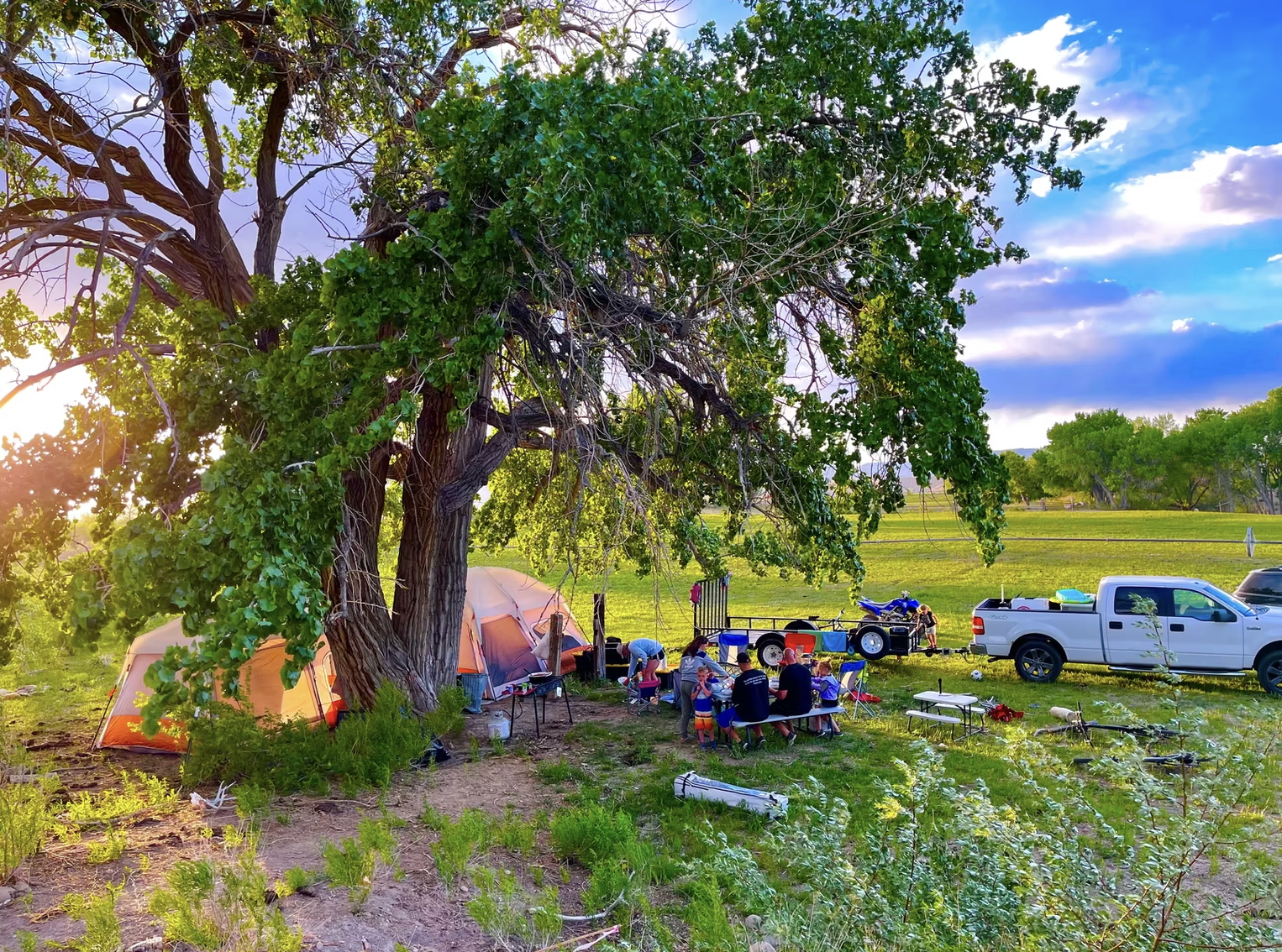 Tent Camping: Triplets (Cottonwood Triplets) at Swell Retreat cover picture