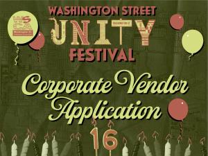 Corporate Vendors - 10 X 20 Space or 20 x 20 Space