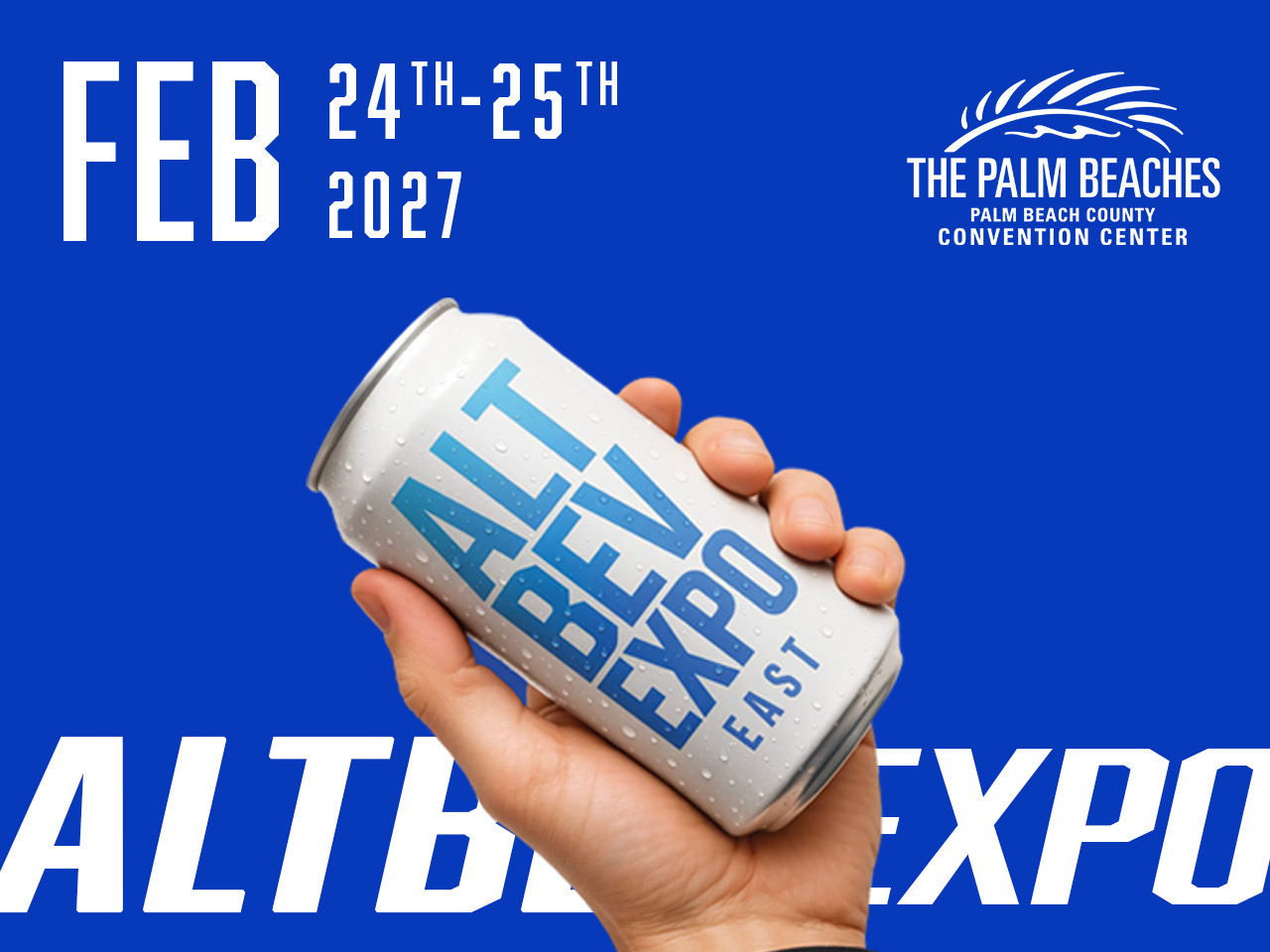 EARLY BIRD PRICING! Executive Pass - AltBev Expo West Palm 2027 cover picture