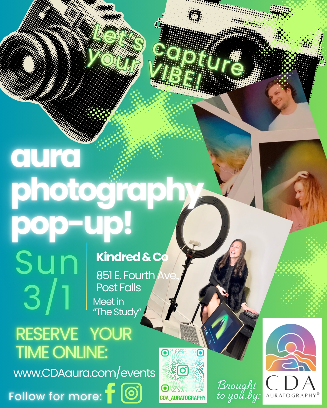 Aura Photography Pop-Up
