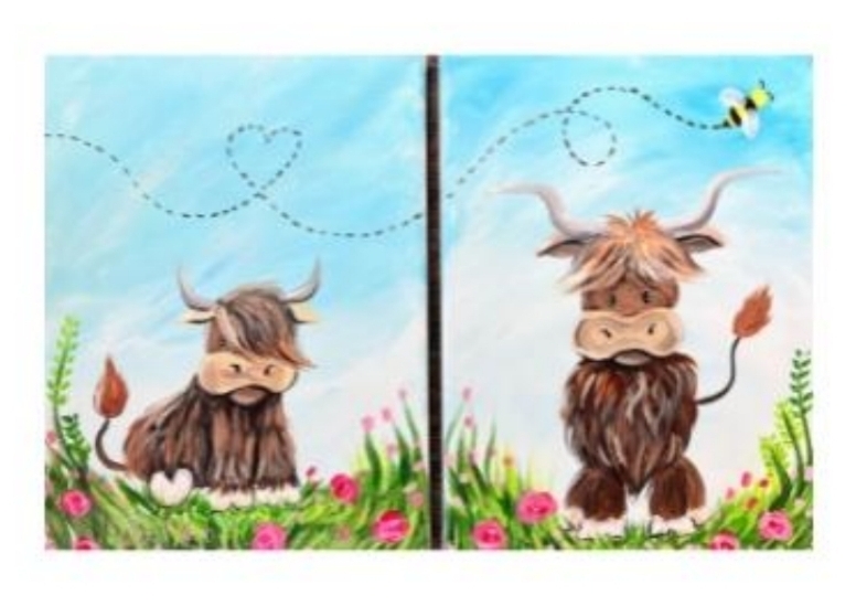 Mommy & Me Highland Cow cover picture