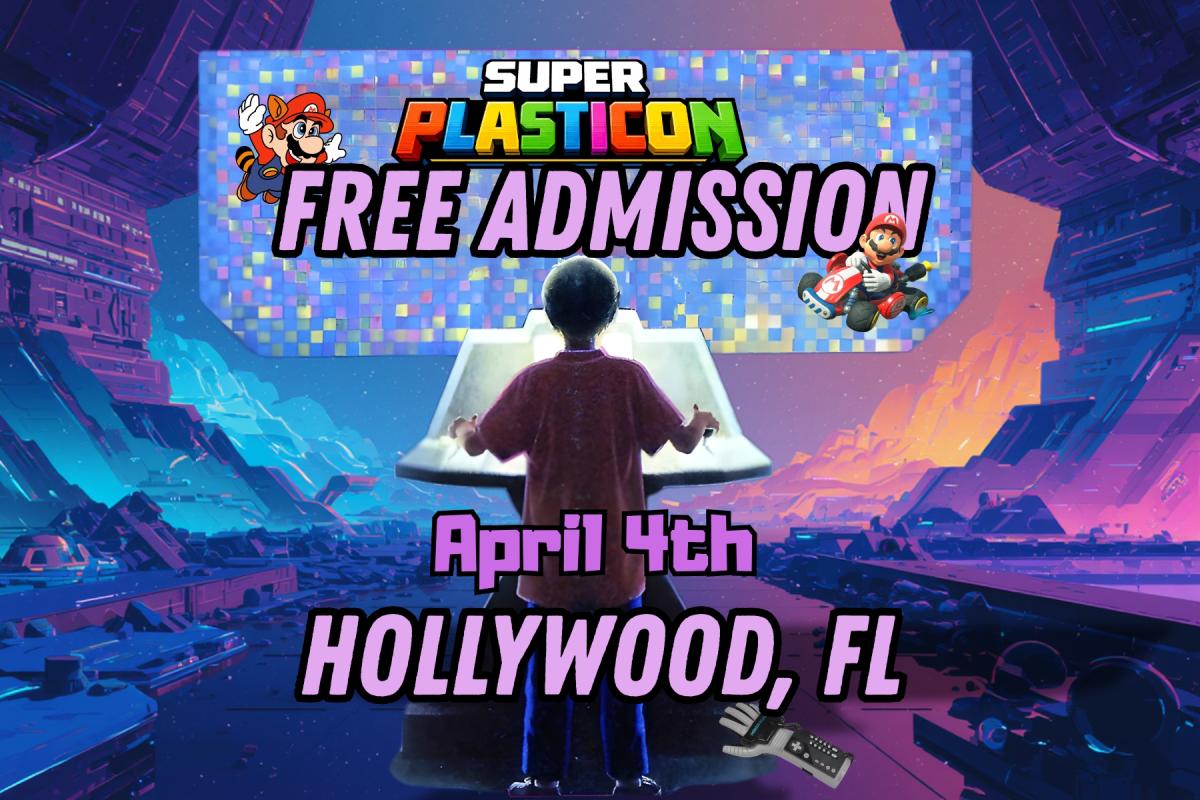 Free Admission to Super PlastiCon cover picture