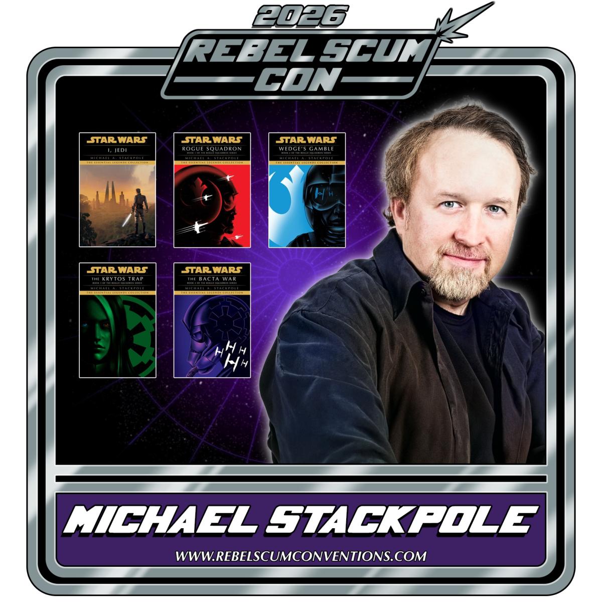Michael A Stackpole - Autograph on your item cover picture