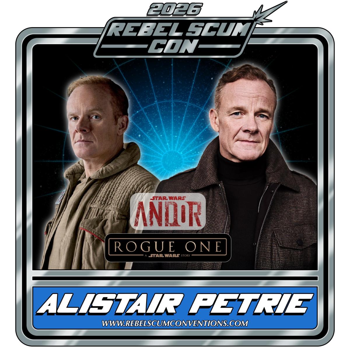 Alistair Petrie - Autograph cover picture