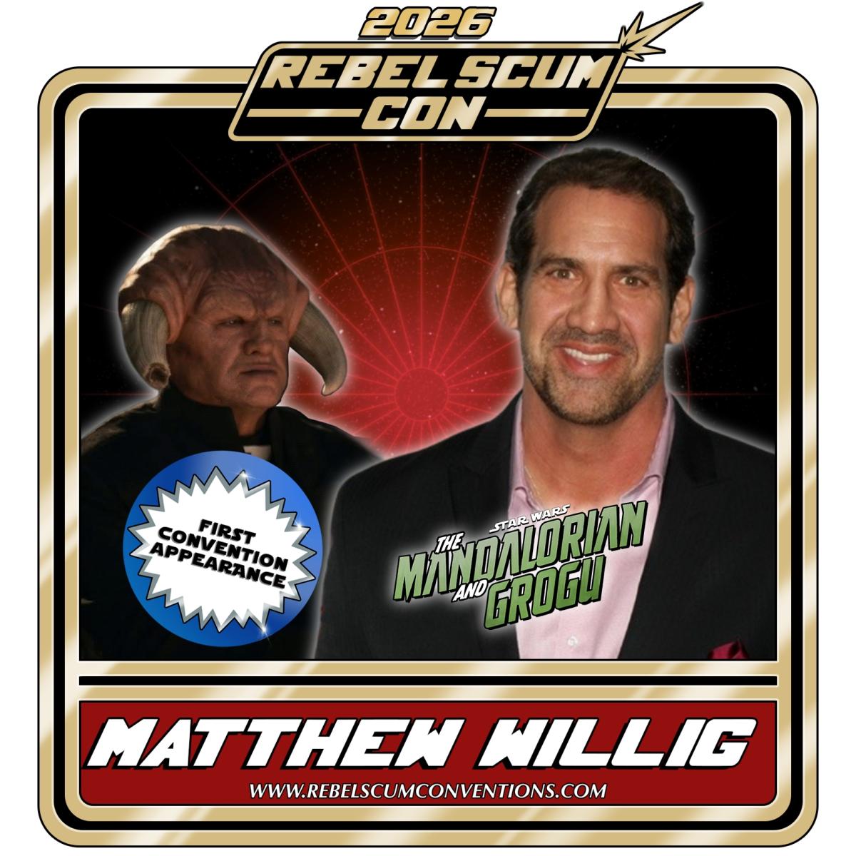 Matthew Willig - Autograph cover picture