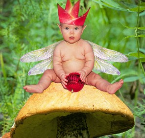 2026 Cute as a Button  (Mushroom) Baby Photo Contest