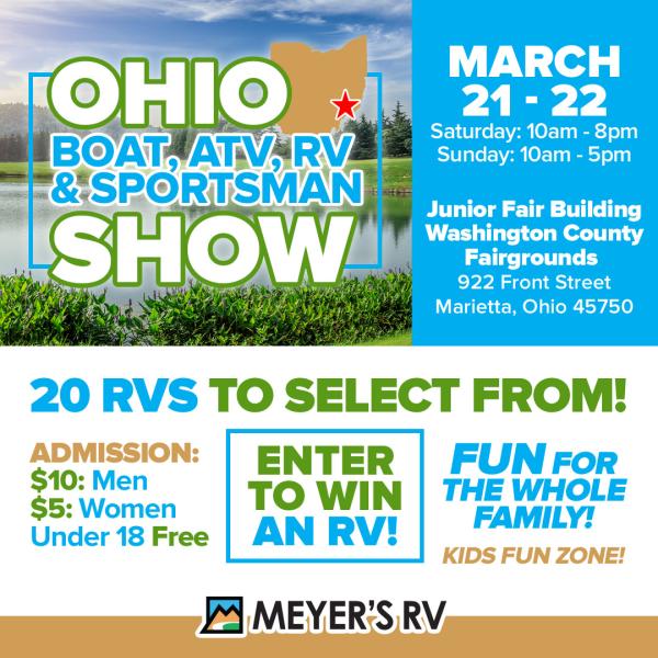 Ohio Boat, ATV, RV, & Sportsman Show  - Meyer's RV