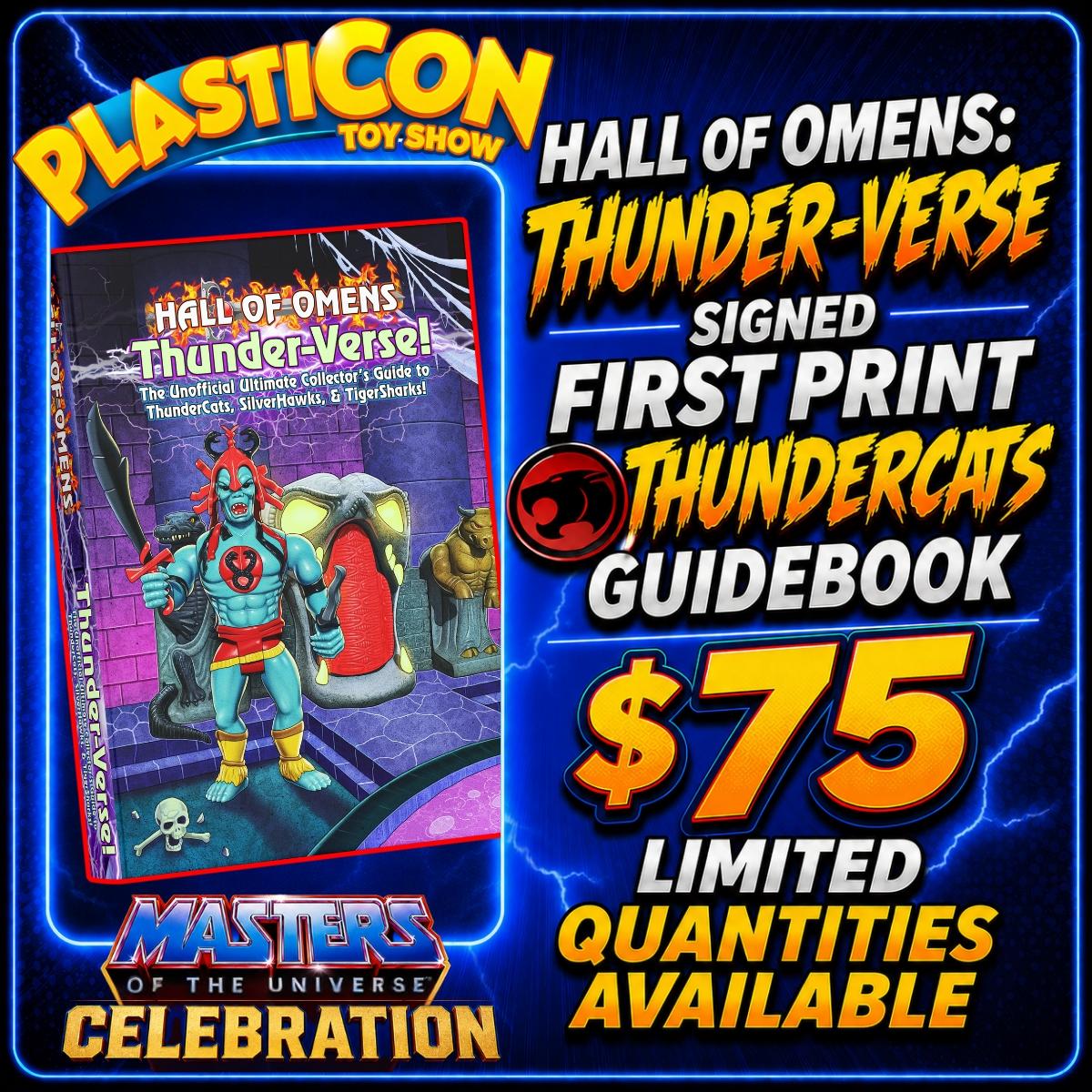 Hall of Omens - Thunder-verse Thundercats Guide Book Signed 1st Print. cover picture
