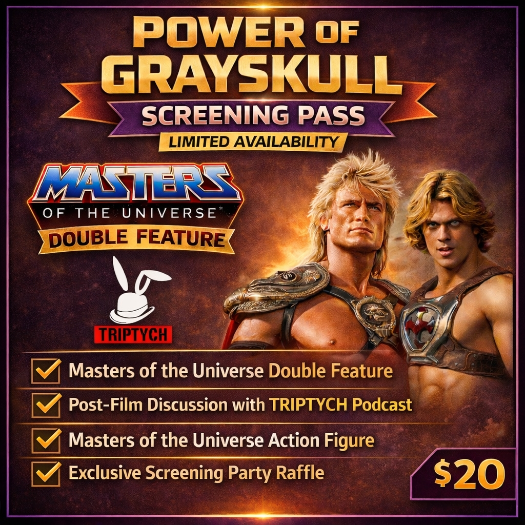 Power Of Grayskull  Pass  - Masters of the Universe Double Feature Screening Party cover picture