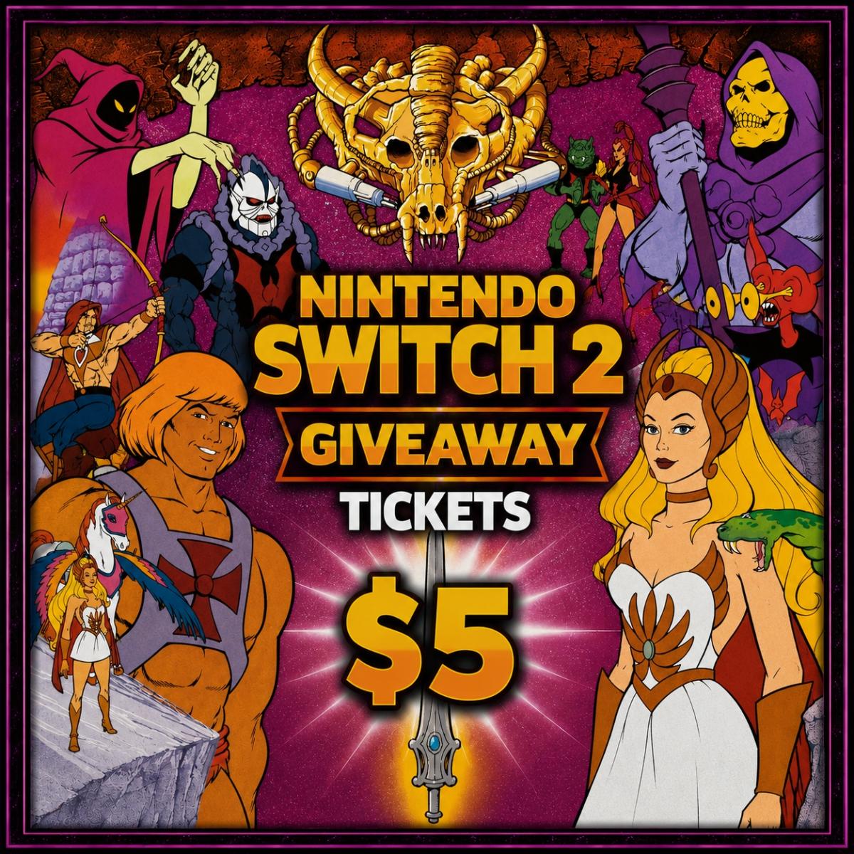 Nintendo Switch 2 Giveaway Ticket cover picture
