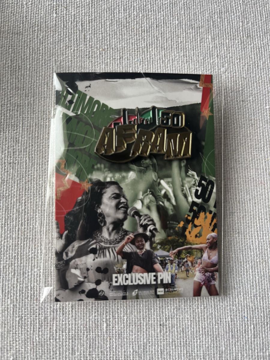 Exclusive AFRAM50 Lapel Pin cover picture