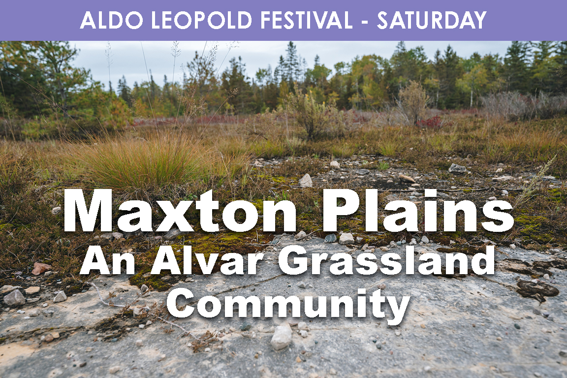 SATURDAY - Maxton Plains Preserve: An Alvar Grassland Community cover picture