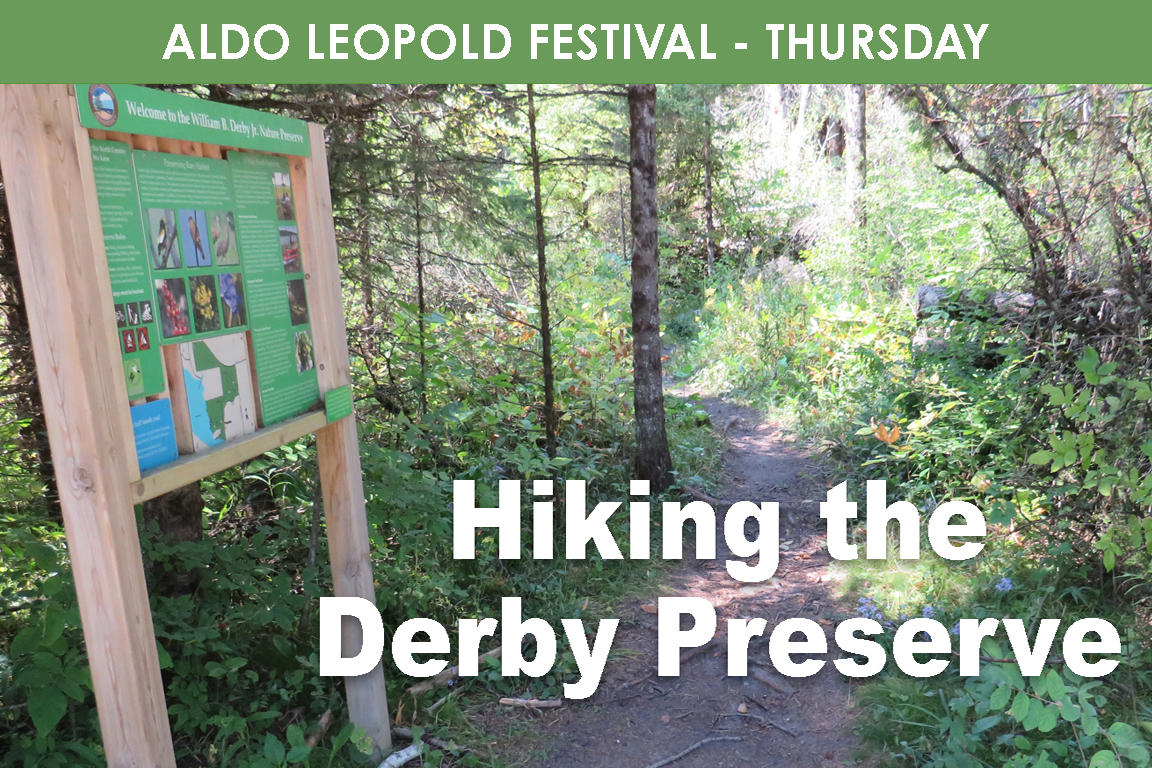 THURSDAY - Hiking the Derby Preserve cover picture
