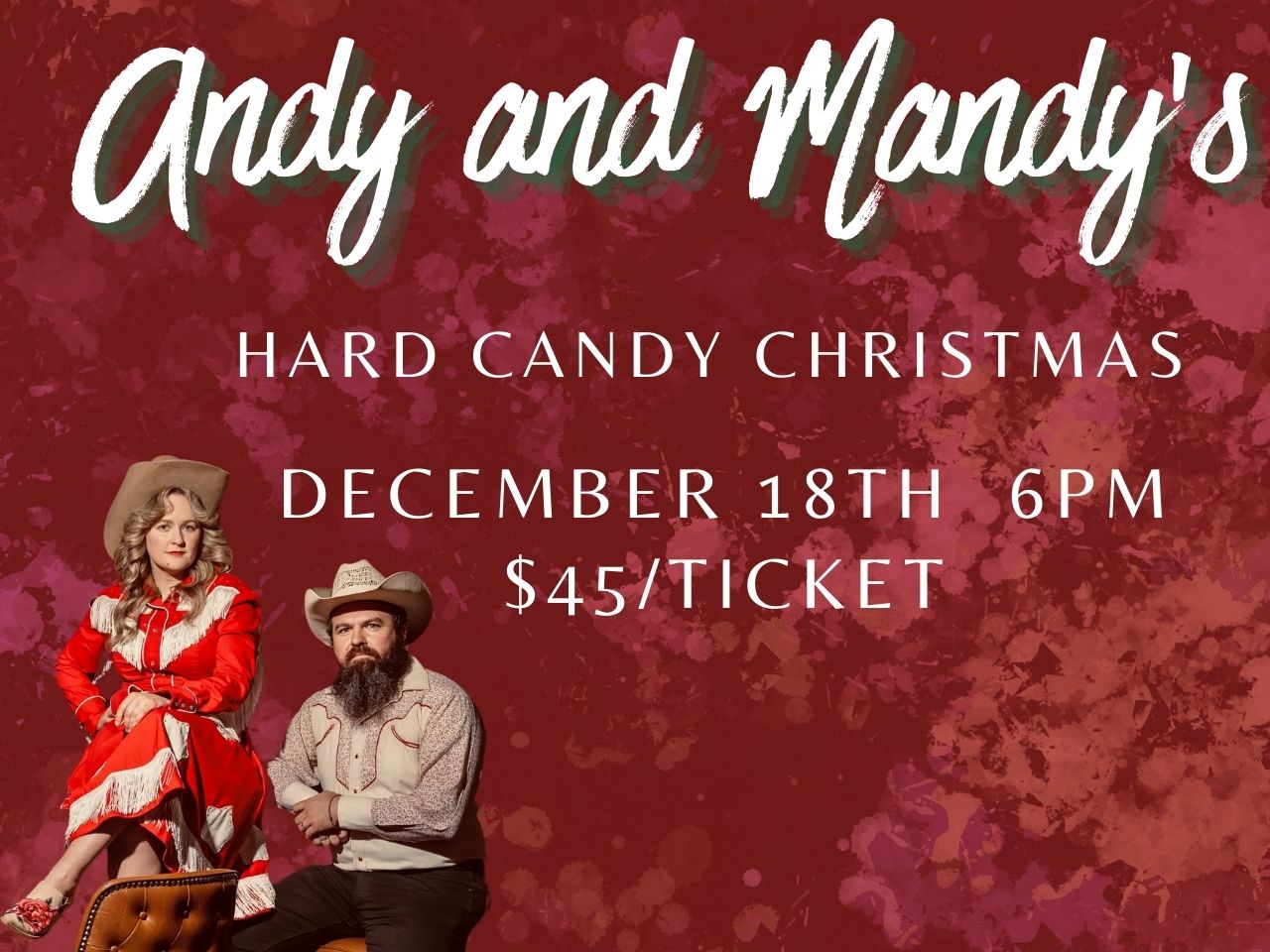 Andy and Mandy's Hard Candy Christmas $45 cover picture