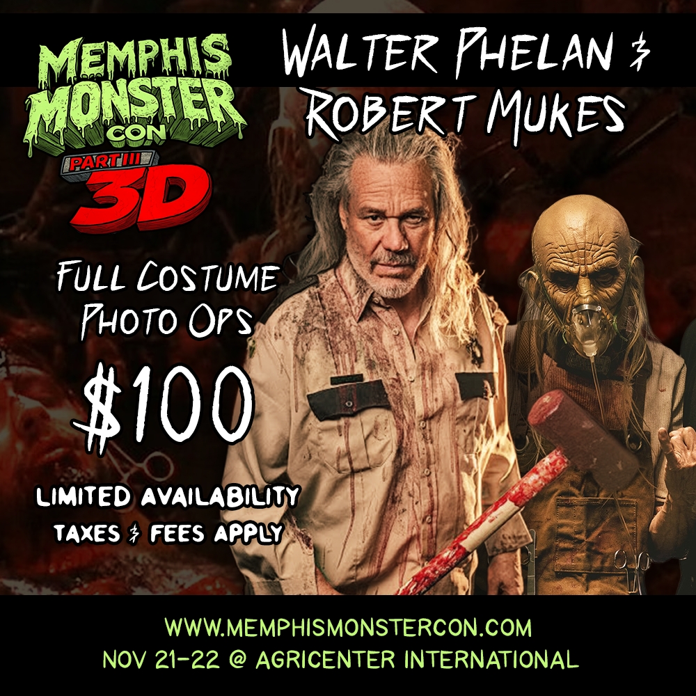 Walter Phelan & Robert Mukes Dual Costume Pro Photo Op cover picture