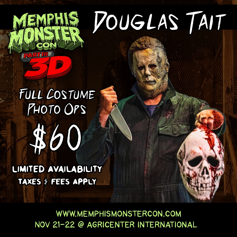 Douglas Tait Full Michael Myers Costume Photo Op cover picture