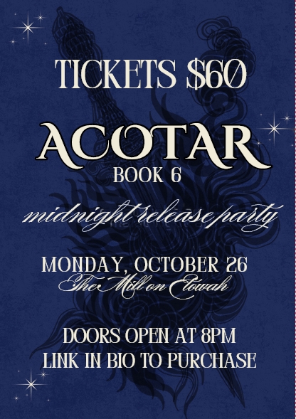 ACOTAR 6 Midnight Release cover picture