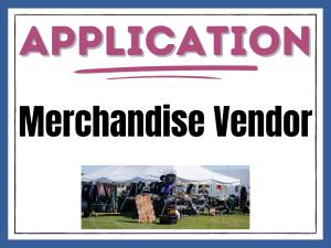 Merchandise Vendors - Early Bird Special