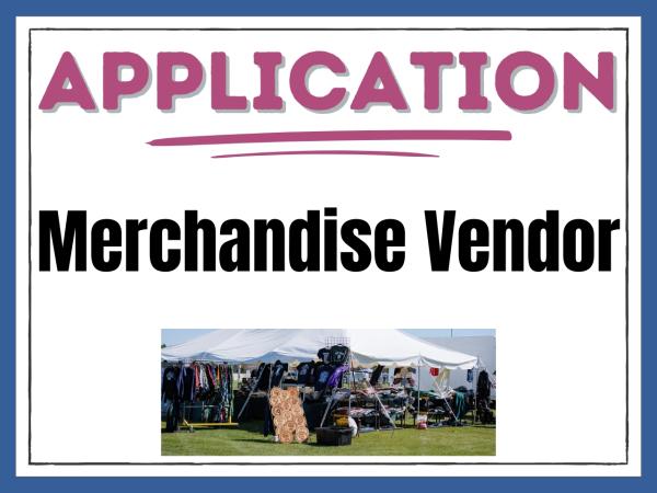 Merchandise Vendors - Early Bird Special