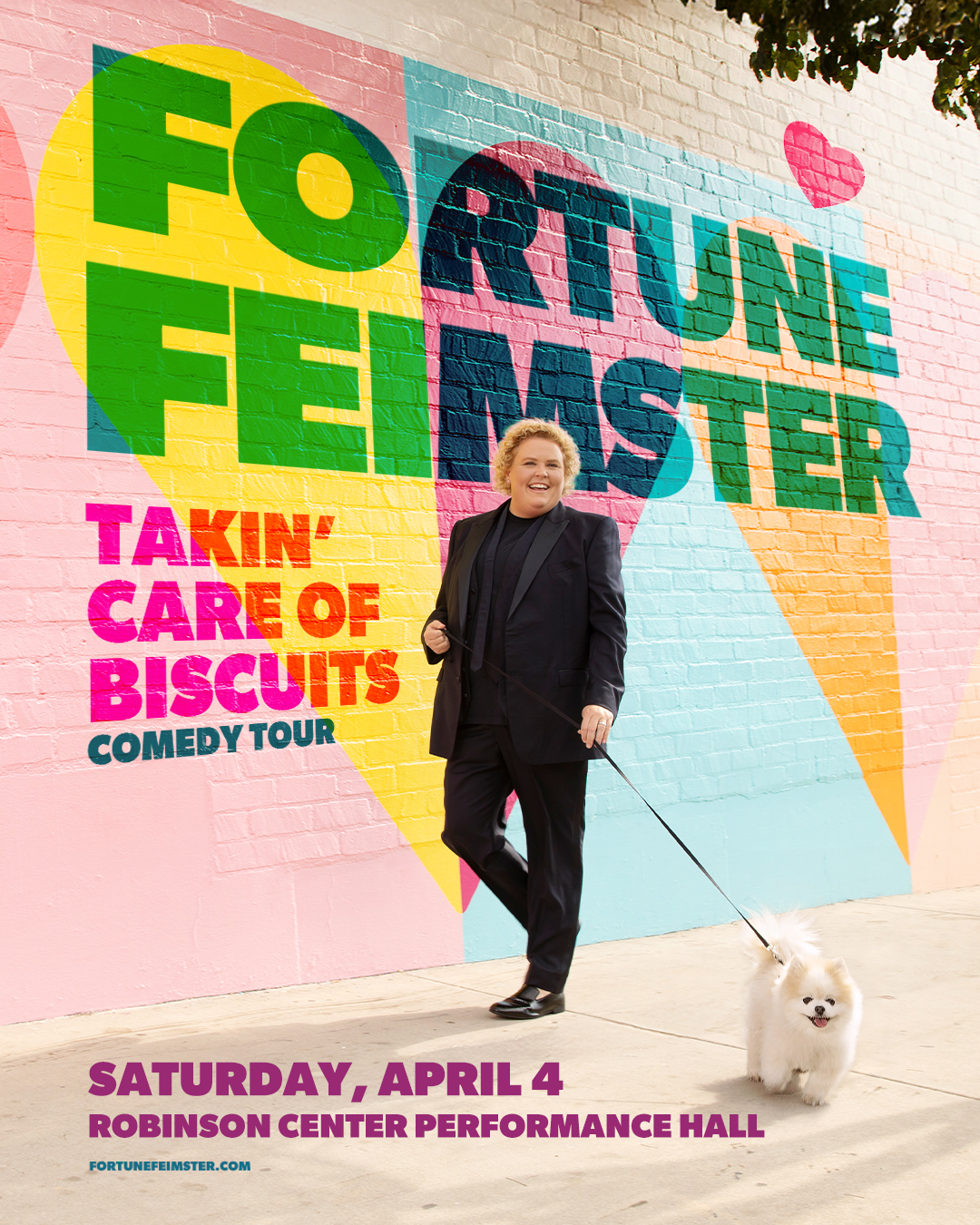 Fortune Feimster with Central Arkansas Pride Fundraiser