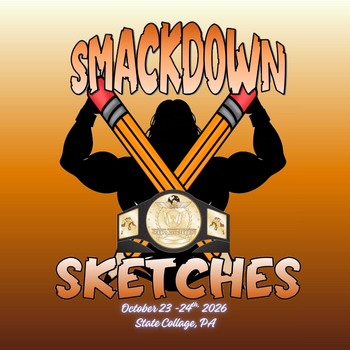 Early Bird Tickets to Smackdown and Sketches for Comicfest Only cover picture