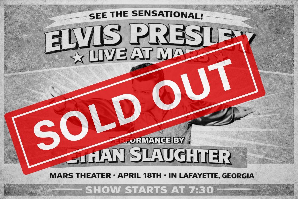 Elvis at Mars cover picture